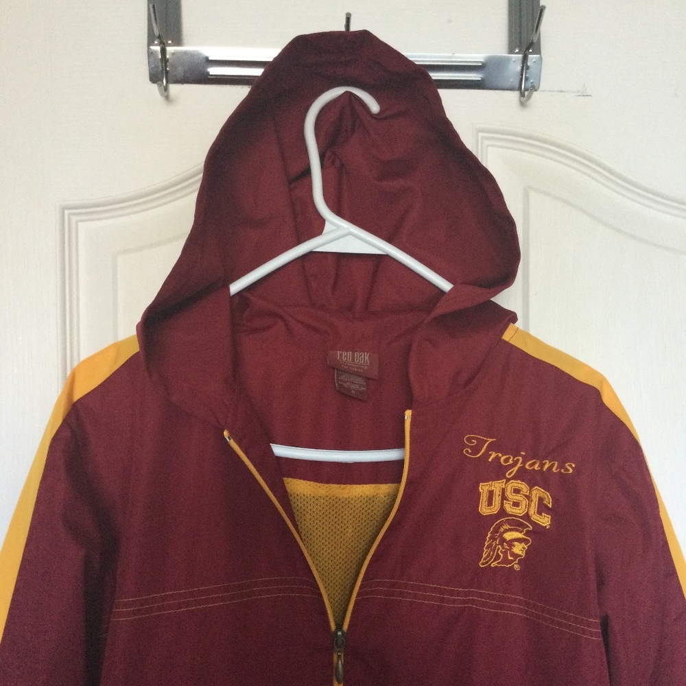 Trojans USC (University Of Southern California) VINTAGE Women’s Rain Jacket